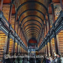 The Library of the Trinity College Dublin