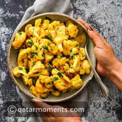 Turmeric Roasted Cauliflower