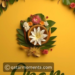 This Onam Greeting Highlights Pookalam