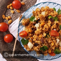 Spicy Harissa Couscous