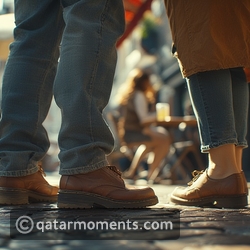 Scuffed, Worn Out Shoes