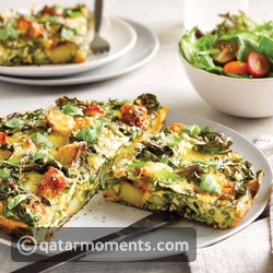 Roast Vegetable Frittata